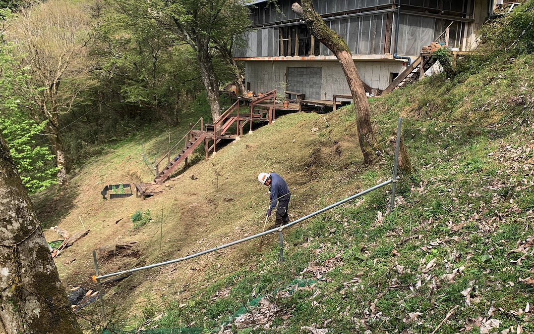 機械除草工/立木伐採/発生材運搬/発生材処分/をしました。本当にありがとう！