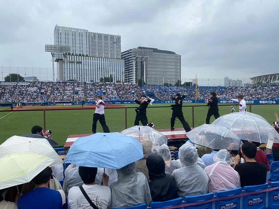 早慶戦へ応援に行きました（ご報告）