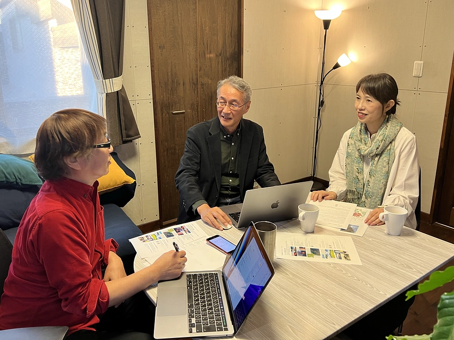 交響曲の進捗状況等について打合せをして参りました。