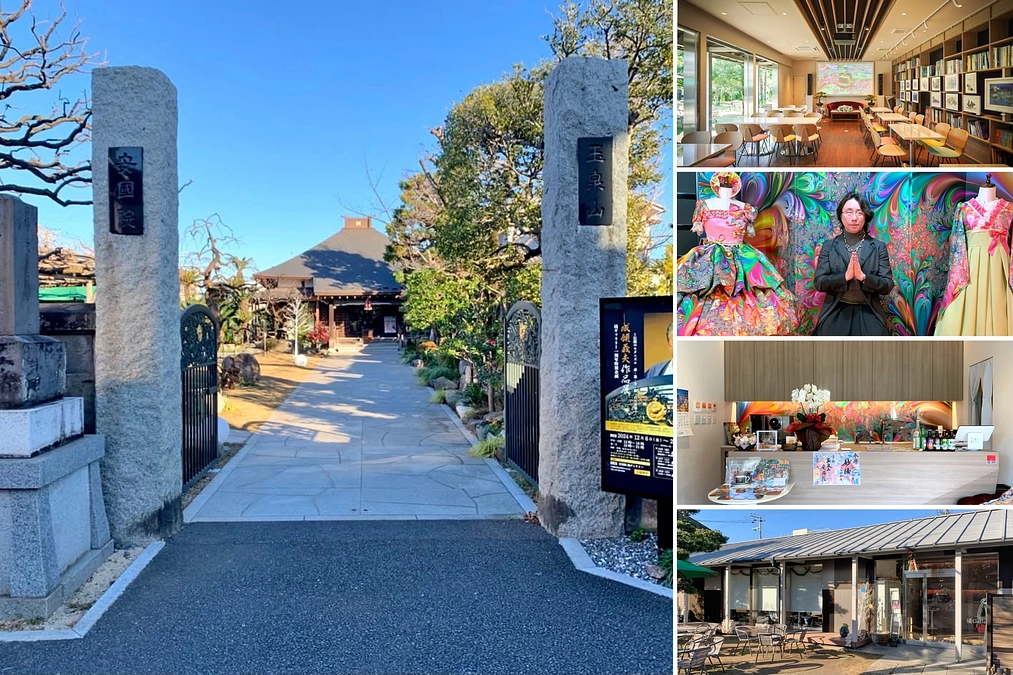 「ごたまぜアート展」展示店　安国院with橘Gallery