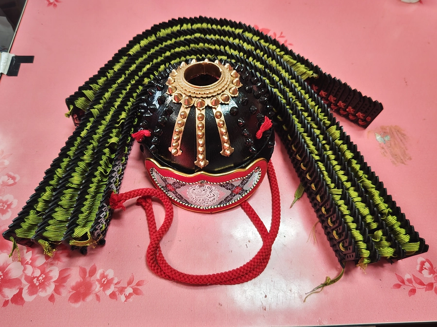 【進捗のご報告】兜が間もなく完成します！