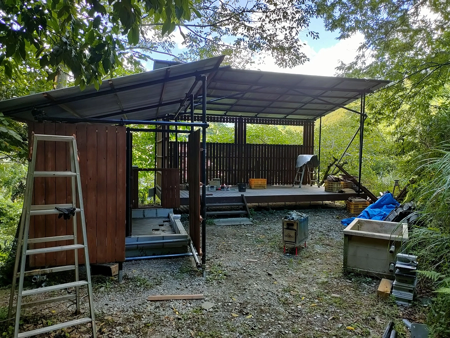 【サウナ工事進捗のお知らせ＆盆踊りまつりがNHKで放送されます！】