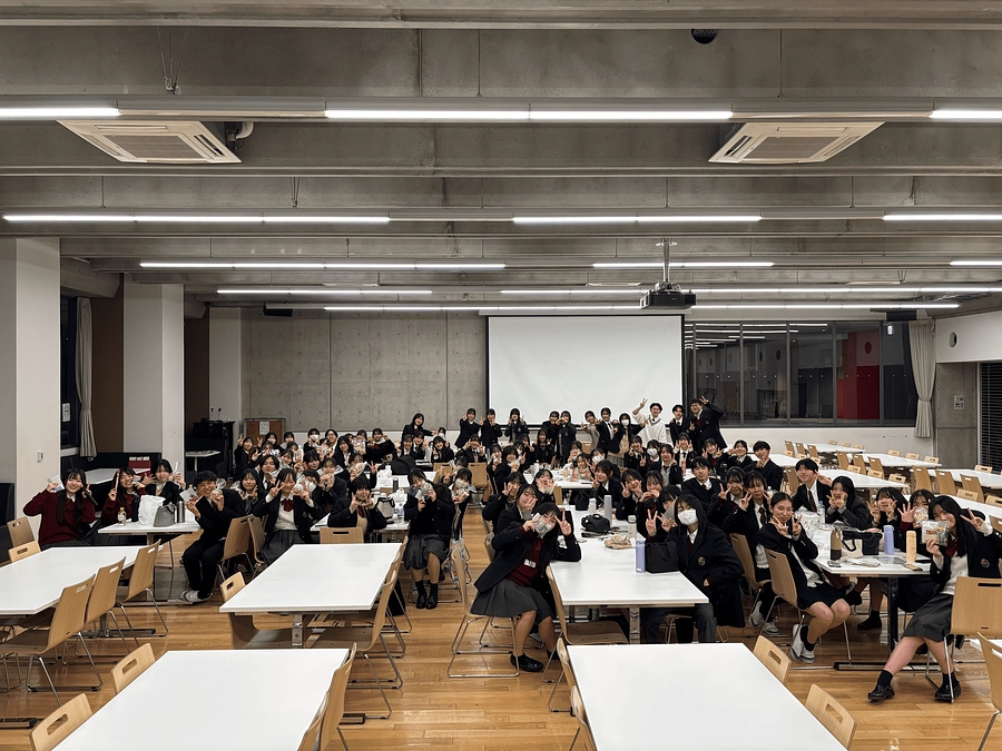 立命館高校吹奏楽部の皆さんと合同練習を行いました！