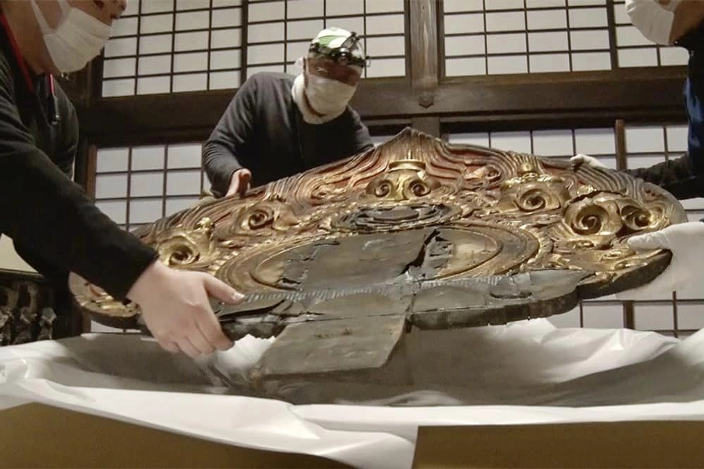 ご本尊 木造大日如来坐像の運び出しがさまざまなメディアで話題になりました。