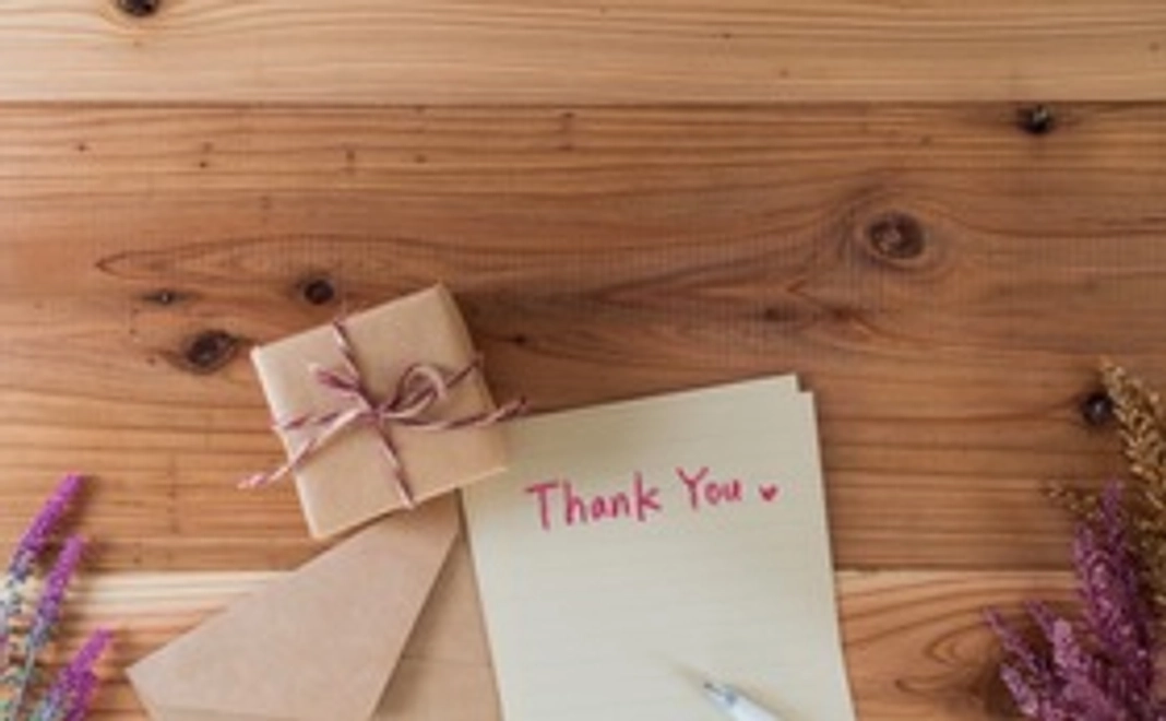 感謝の手紙　１