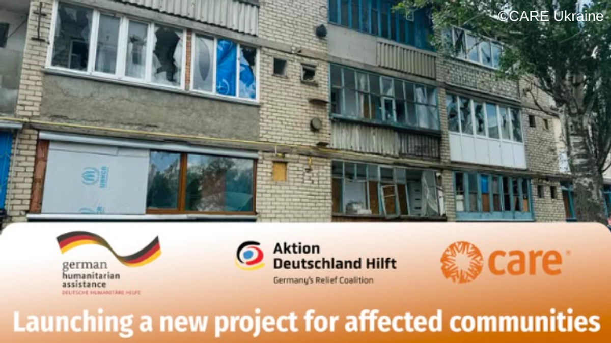 CAREは、ウクライナのコミュニティの回復と強化を目的とした大規模プロジェクトを開始！