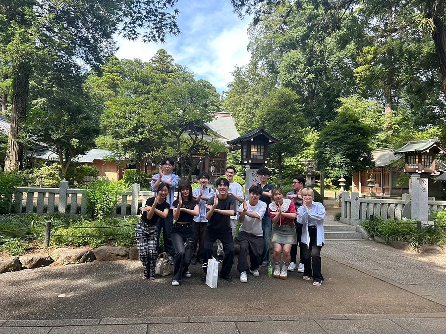 渡航事前準備の様子