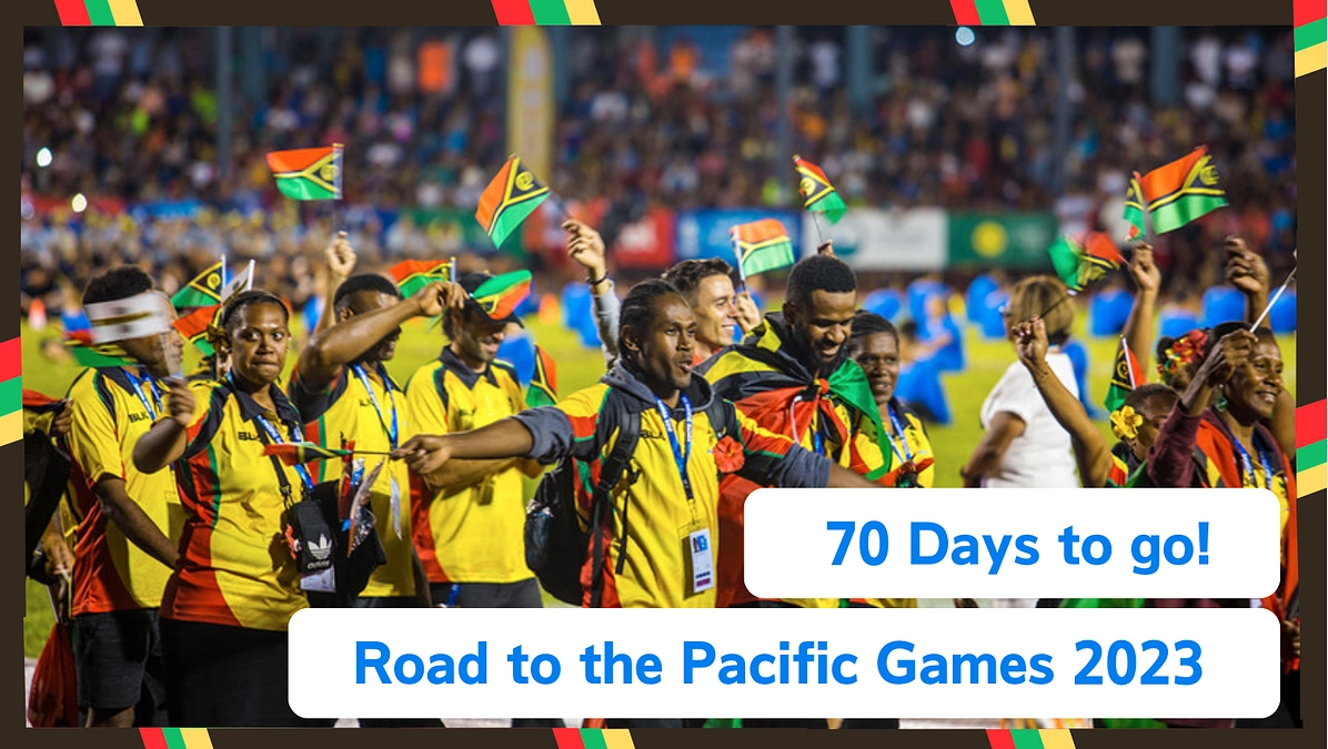 【パシフィックゲームズ開幕まで70日】