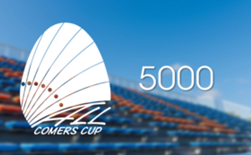 ＜All Comers Cup＞ 5千円応援コース