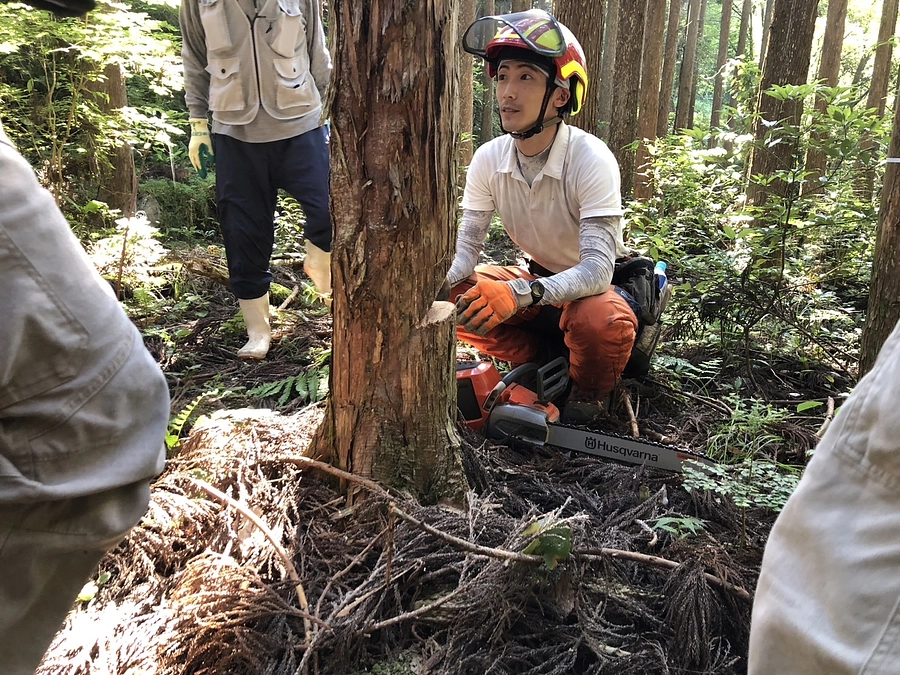 R6.7.20～21　チェーンソー特別教育　講師