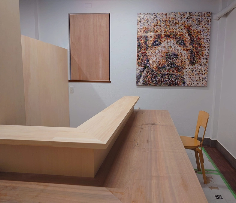 今日から塗装開始、最後の仕上げてす。