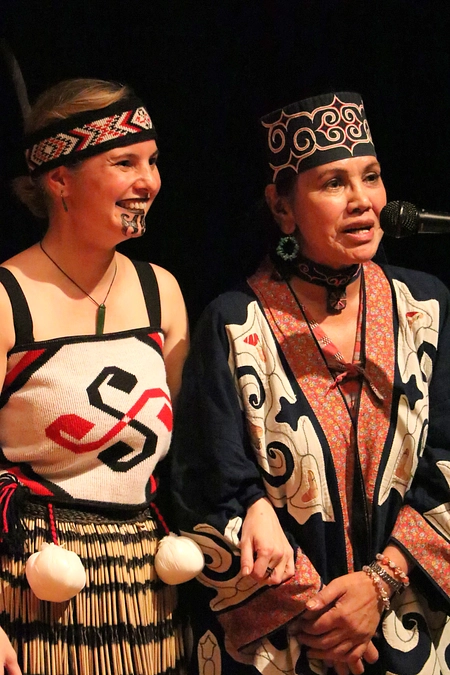 マオリのカウンターパートであるナロマさんから、メッセージが届きました！