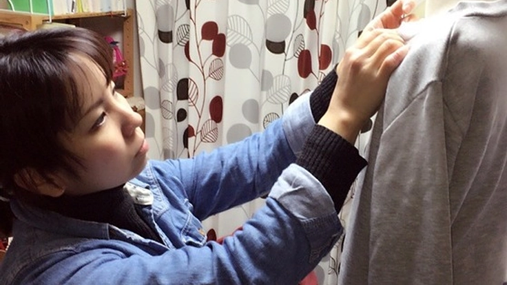 亡き小さな赤ちゃんのために抱っこができるドレスを作りたい！