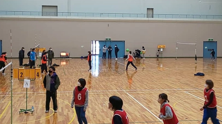 バレーボールで、地域を元気に