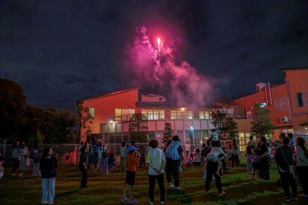 季節外れの花火大会🎆