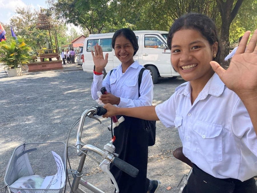カンボジア自転車プロジェクト2023 3日目 2023/12/12