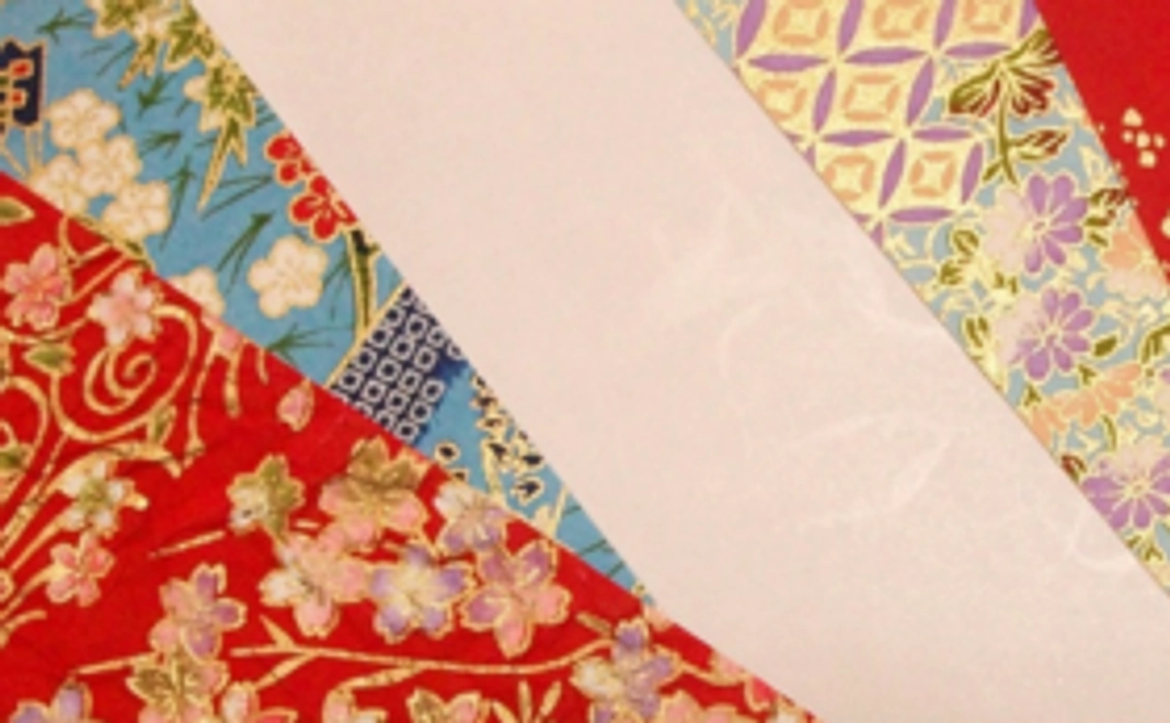 B級文化コース和紙折り紙コース