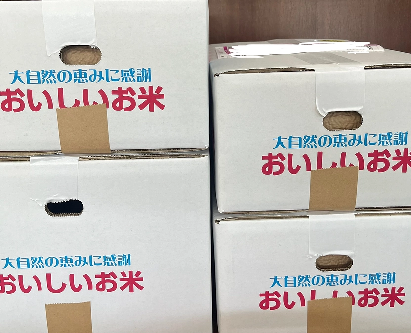 リターン品のお米が発送完了しました！
