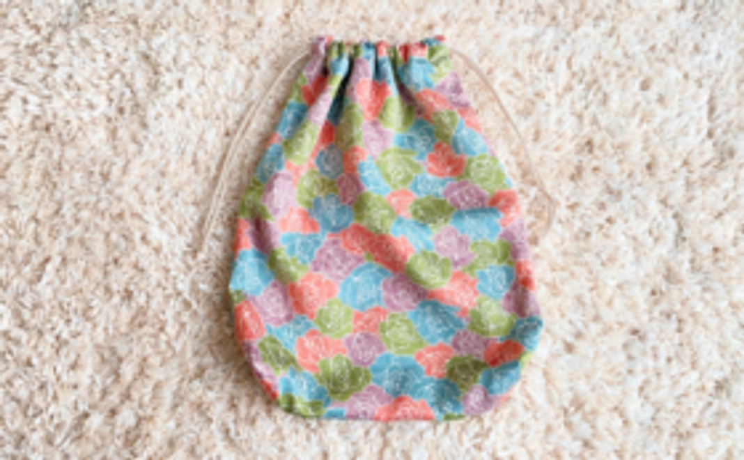 【身近にSDGs】端切れを活用した小物入れ 1点