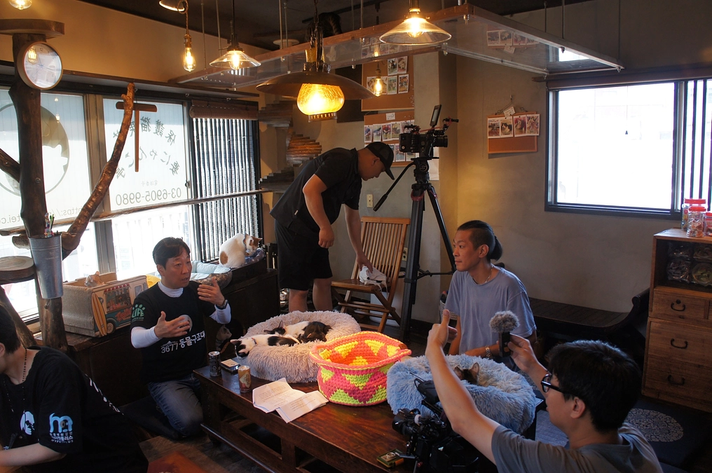 韓国のTV取材📺🎥