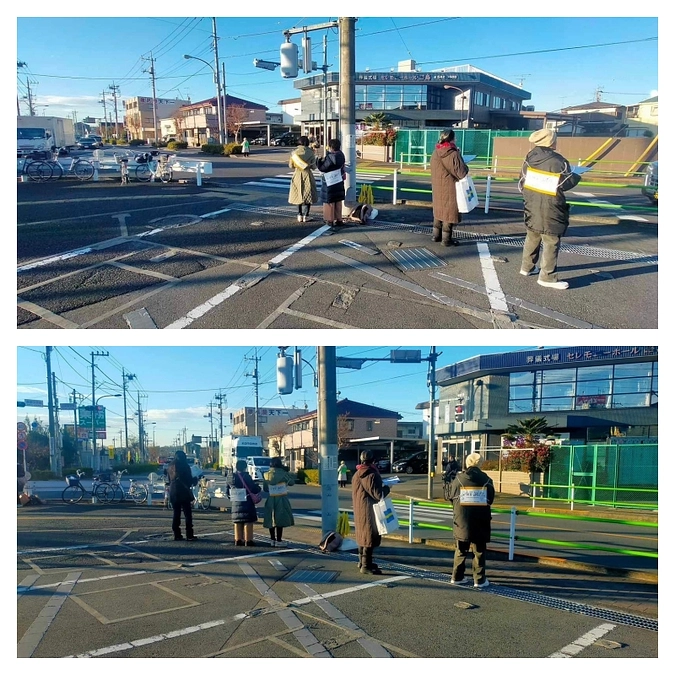 交通量調査の様子③