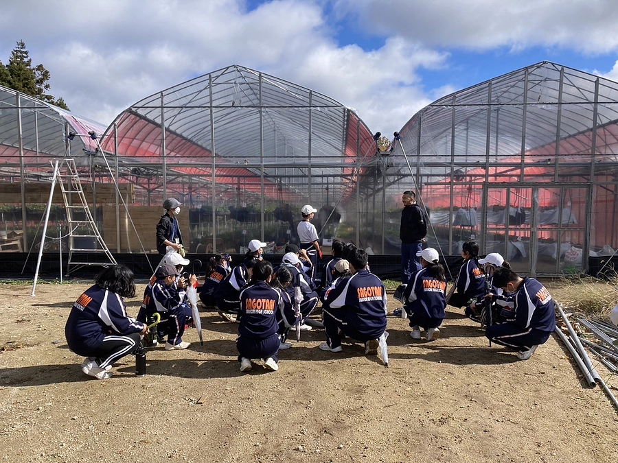 【活動報告㉒】またまた地元中学生がお手伝いに来てくれました