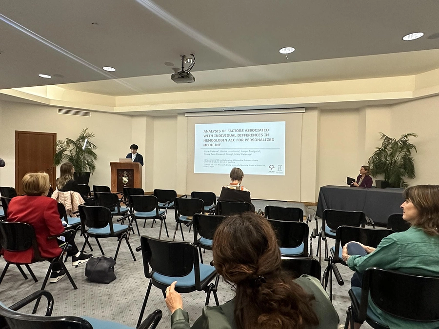 国際双生児研究学会（イタリア）へ参加