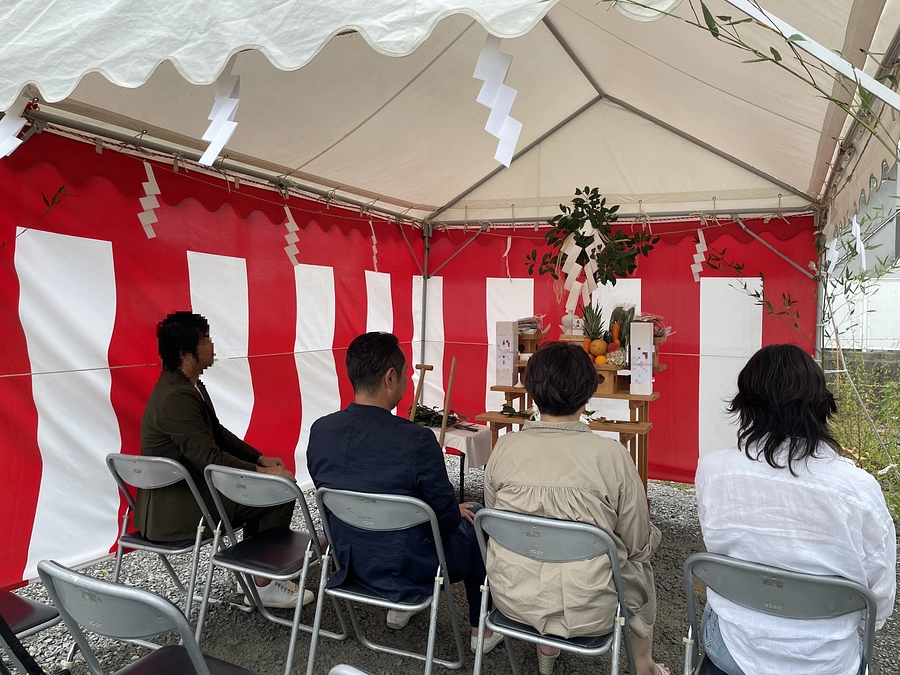 9/22 新シェルター地鎮祭が行われました