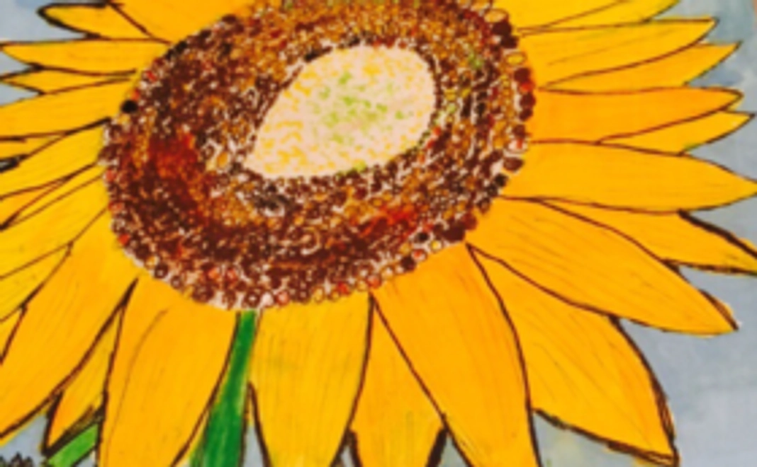 子どもたちからの贈り物！サンクス絵画をお贈り致します。