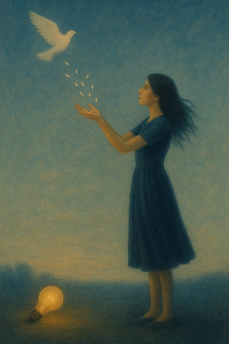 アリアNo.60とそれは、帰る場所を願う詩《種と空》2025詩的解釈