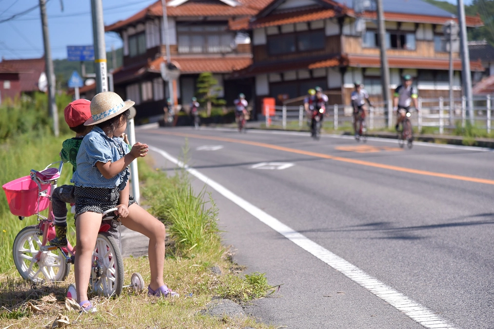 沿道での声援ありがとうございます。