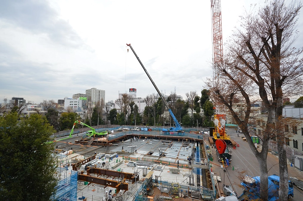 河北総合病院　移転建設工事の様子をご覧ください