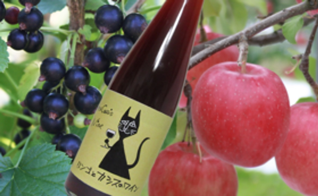 「リンゴとカシスのワイン」1本コース