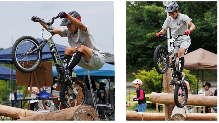 トライアルと言う競技をやっている息子2人を世界大会に連れて行く！