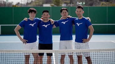 シニアテニス世界一を目指す Over40日本代表チームを応援しよう のトップ画像