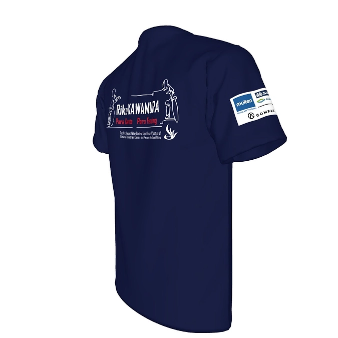 応援Tシャツと競技用車いすの作成