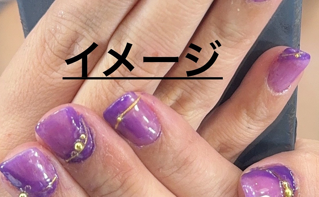 感謝カード＆ネイルチップ