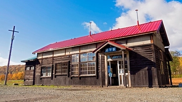 北海道の豪雪地帯、旧・深名線「沼牛駅」木造駅舎を継続して守りたい！ のトップ画像