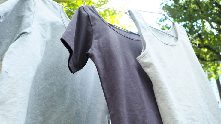 炭繊維Tシャツのやさしいチカラで大切なお肌を守りたい。