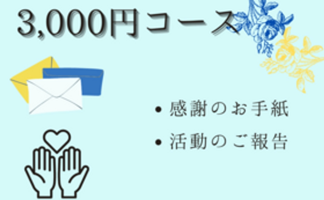 感謝の手紙、使用用途の報告