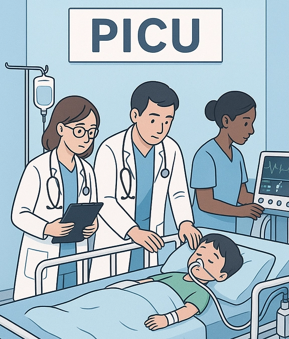 小児科専攻医が北大PICU班に研修に来てくれました。