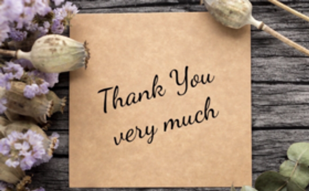 プロジェクトのご報告と「ありがとう」の気持ち。