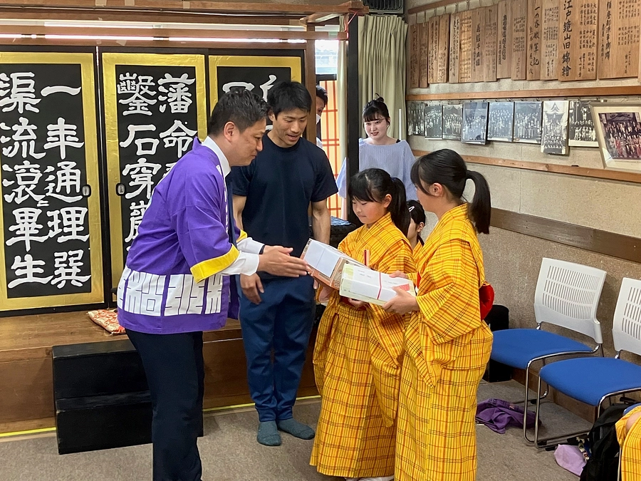 4/28 宮橋市長と山本教育長による激励訪問！