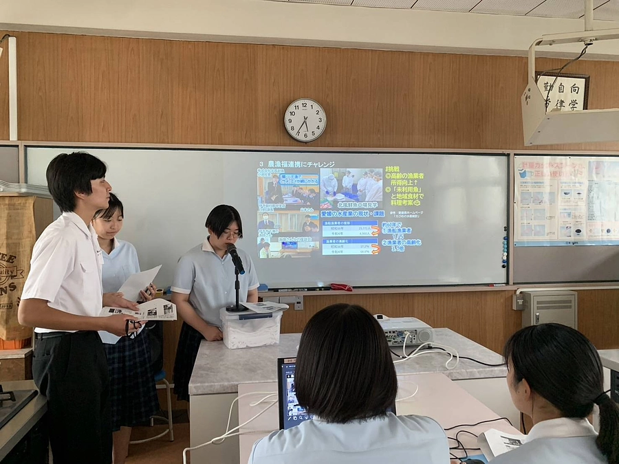 農業クラブ校内大会、最優秀賞受賞