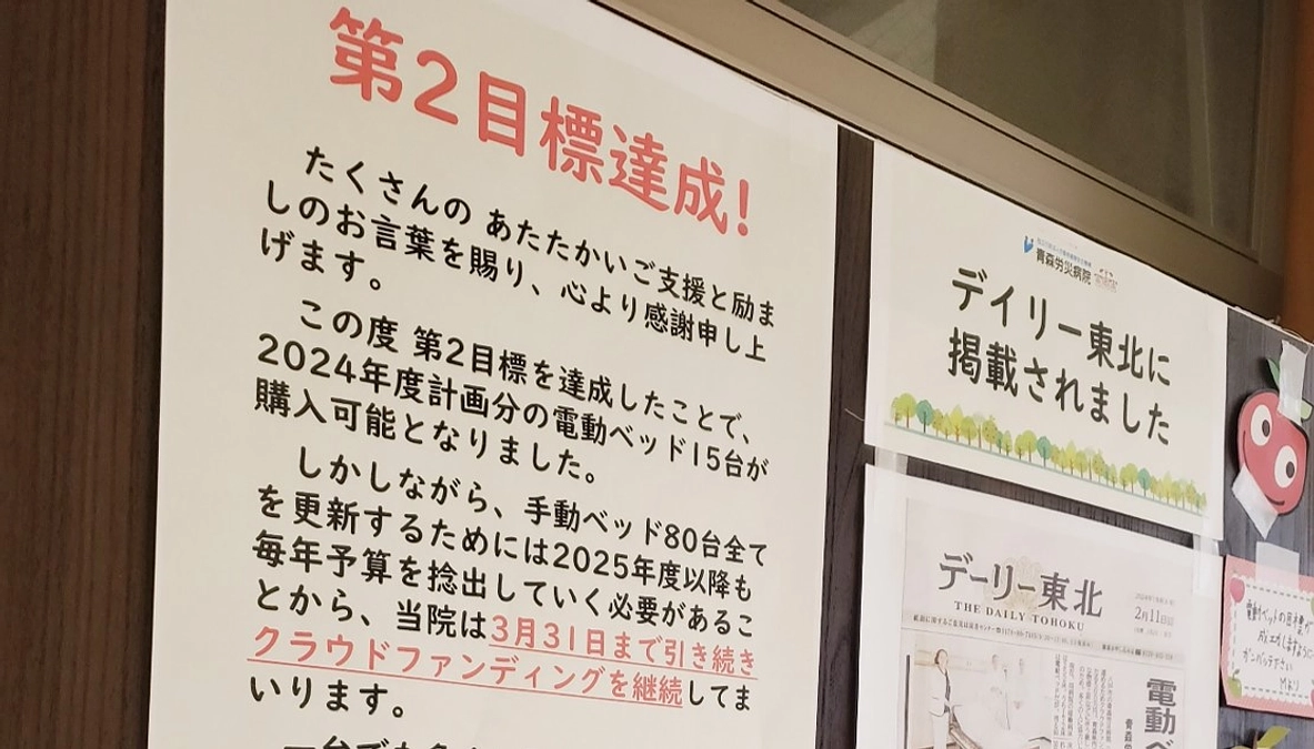 第2目標を達成しました!