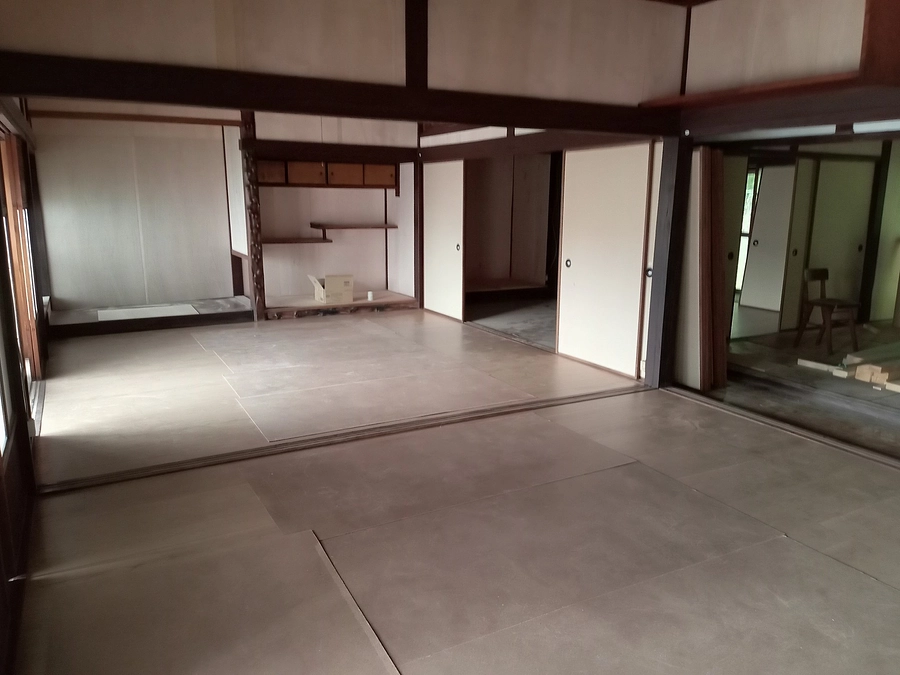 移転先の進捗状況です