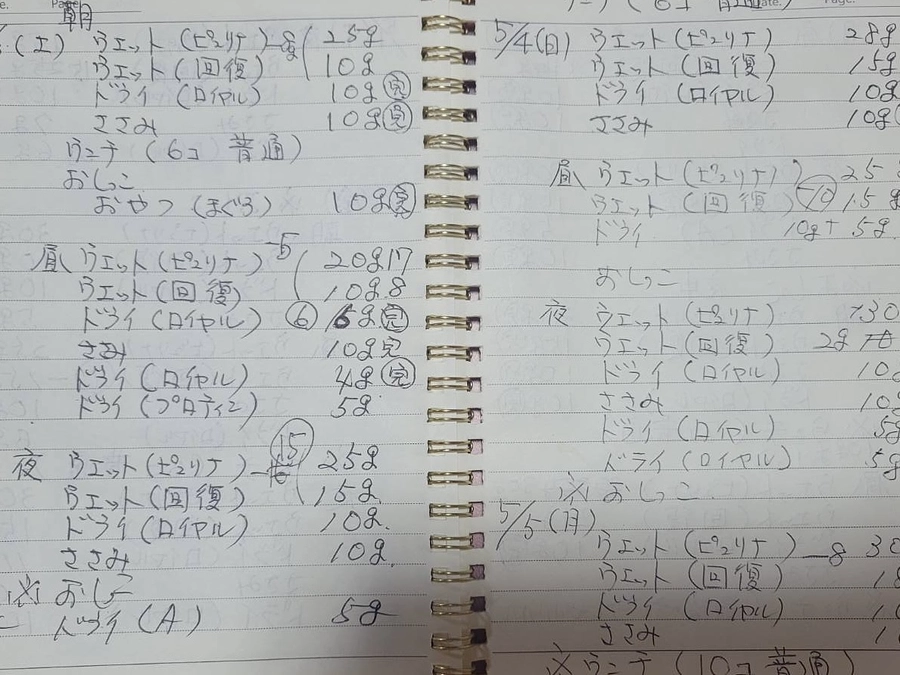 体調管理日誌の紹介