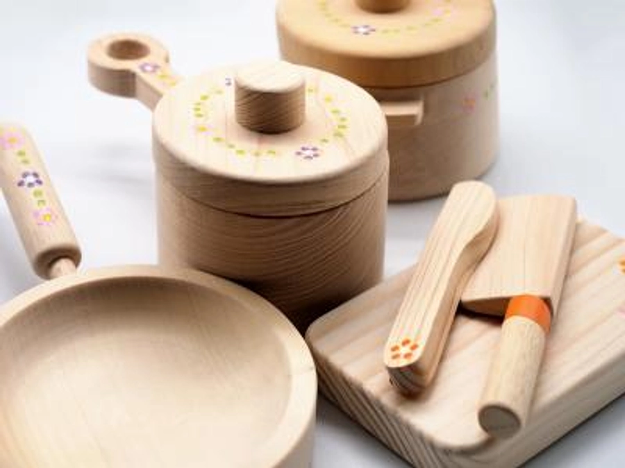 【ひがしまつやまプライド認定】木工品　福祉作業所あんだんて