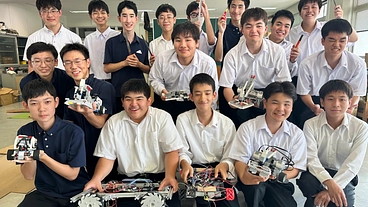 目指せ全国、広げろ地域！高知工業生のロボット作り大作戦 のトップ画像