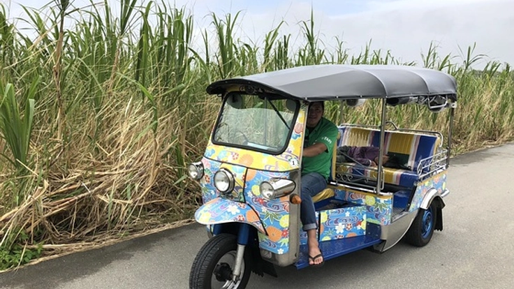 トゥクトゥクで、沖縄本島南部の穴場「八重瀬町」の魅力を発信！